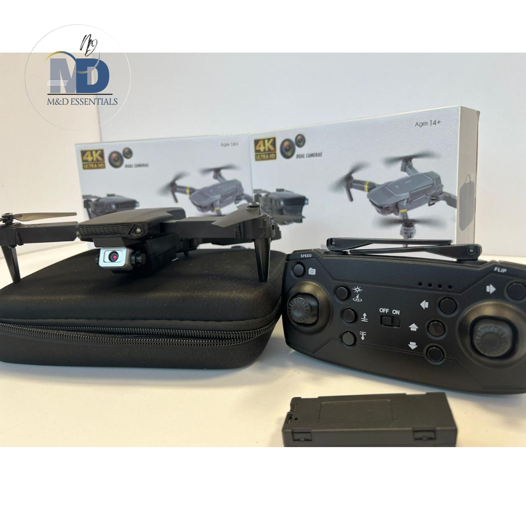 Dron Doble Cámara 4k Con Maletín