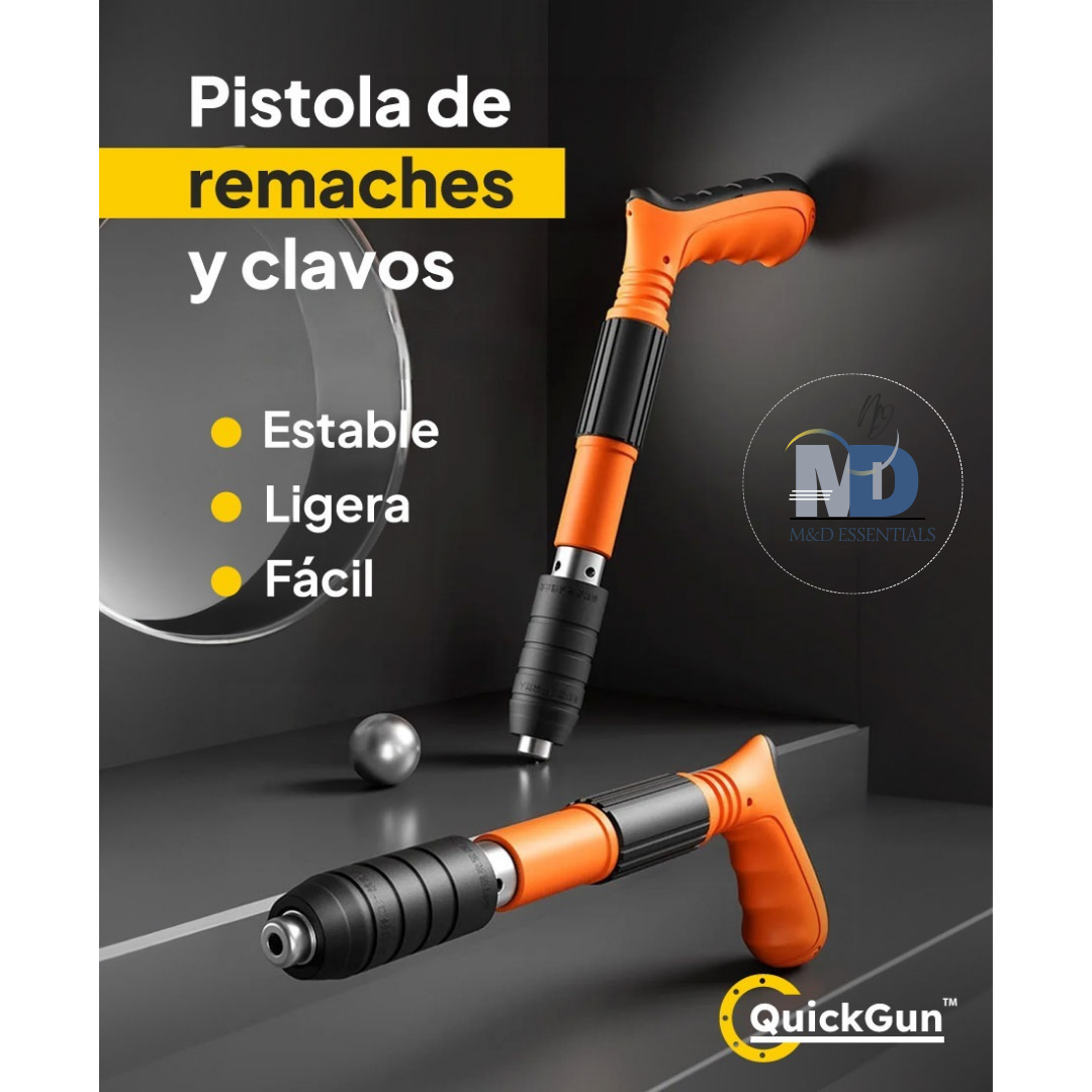 Pistola De Remaches Quickgun / Pistola de Clavos