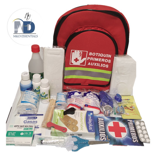 Botiquín tipo Morral con 25 Productos