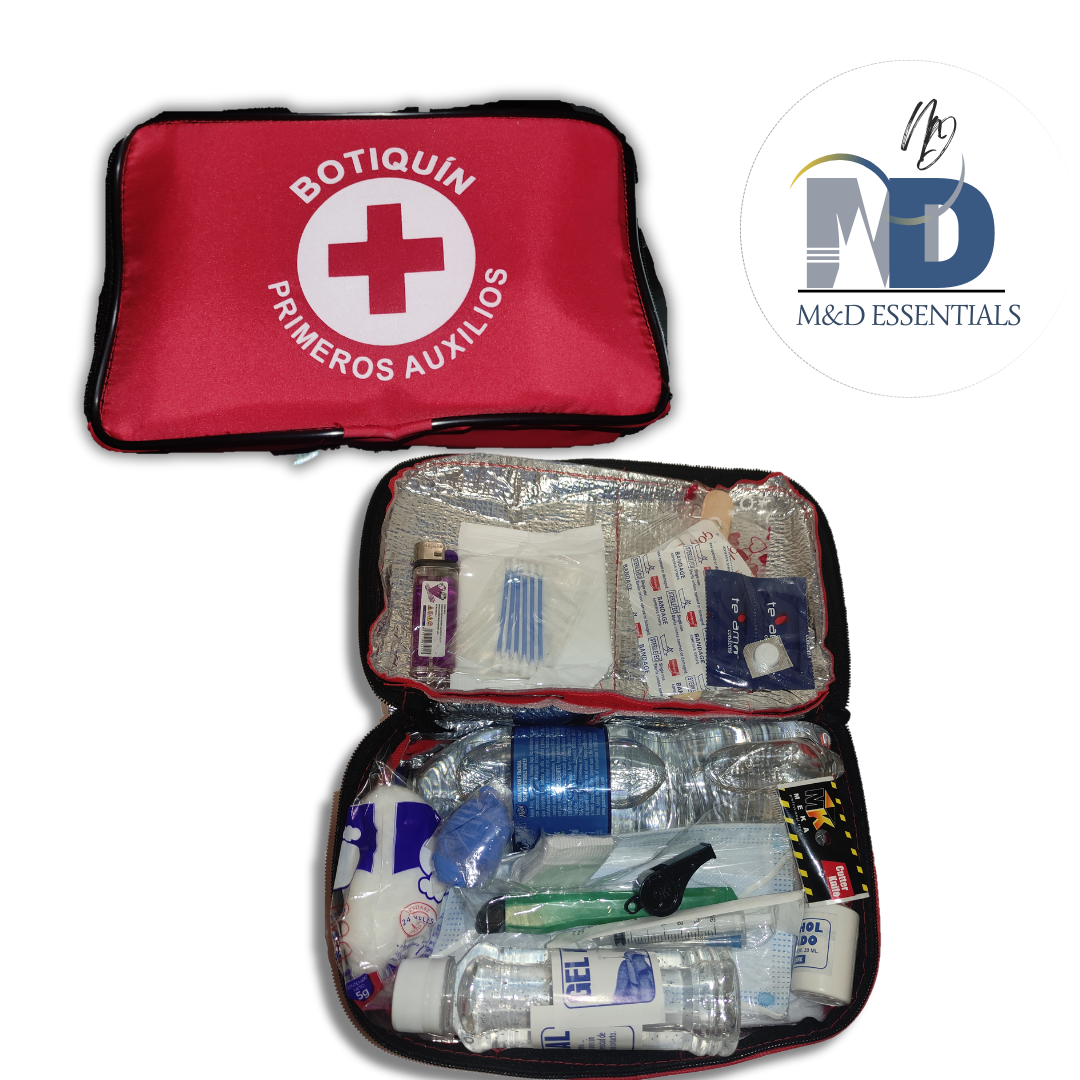 Botiquín Primeros Auxilios Esencial // Vehículos Hogar Oficinas