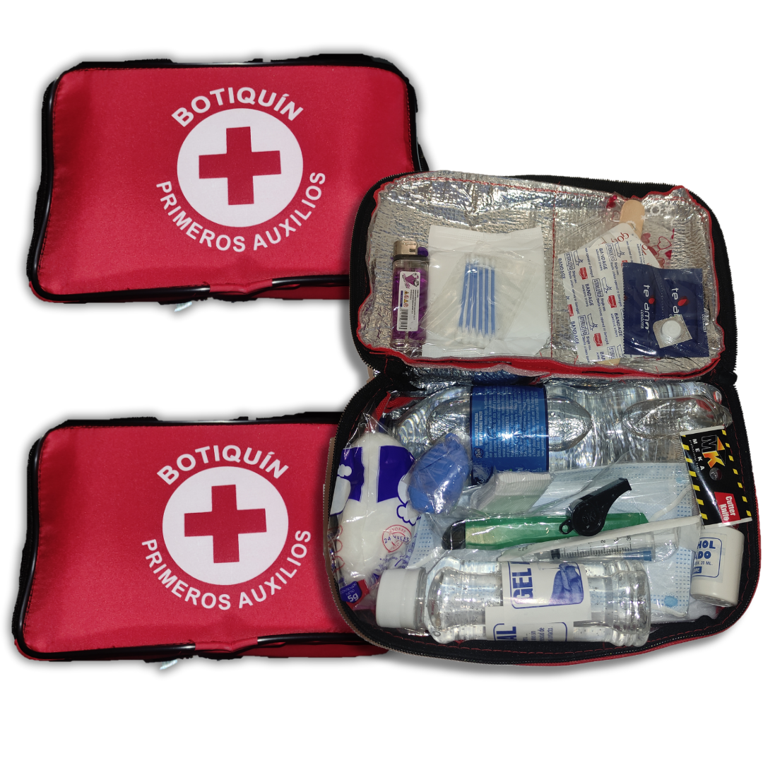 Botiquín Primeros Auxilios Esencial // Vehículos Hogar Oficinas
