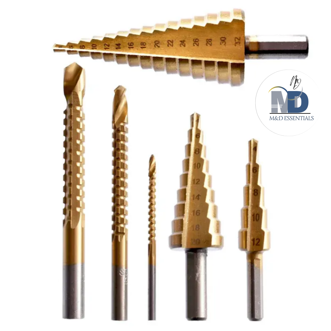 Set De Brocas X6 Recubiertas con titanio