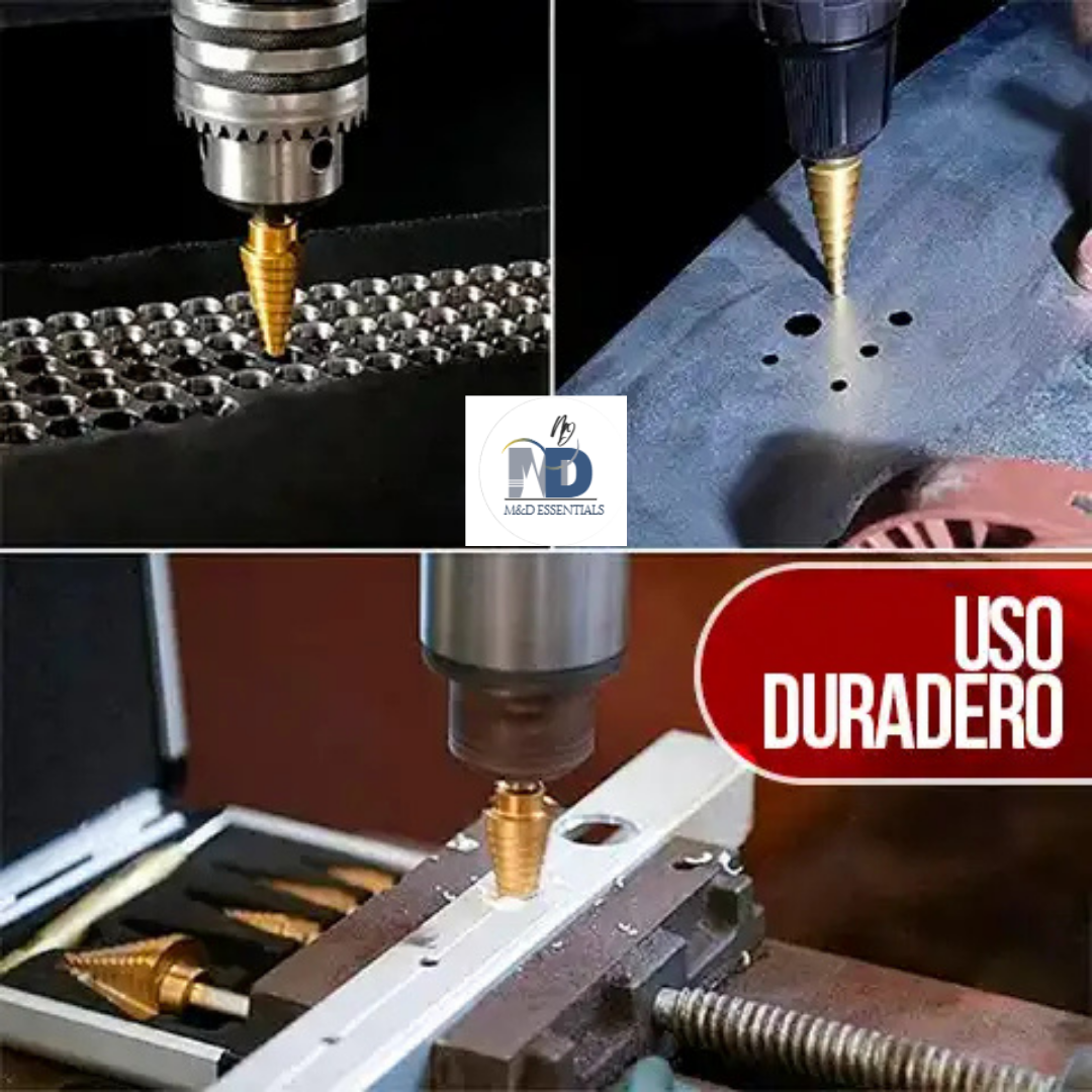 Set De Brocas X6 Recubiertas con titanio