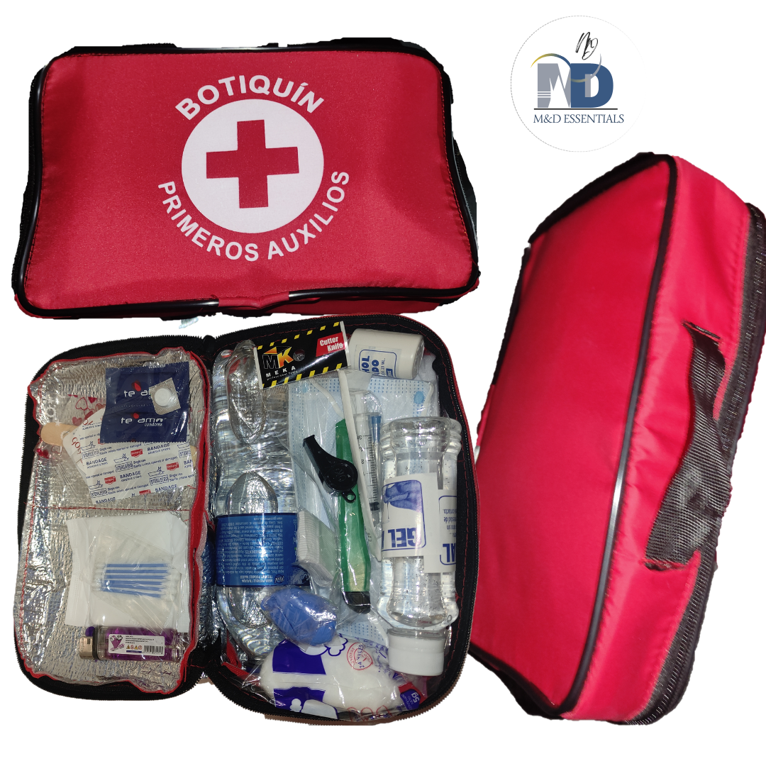 Botiquín Primeros Auxilios Esencial // Vehículos Hogar Oficinas